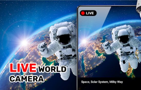 Apps para ver imagens ao vivo de satélites