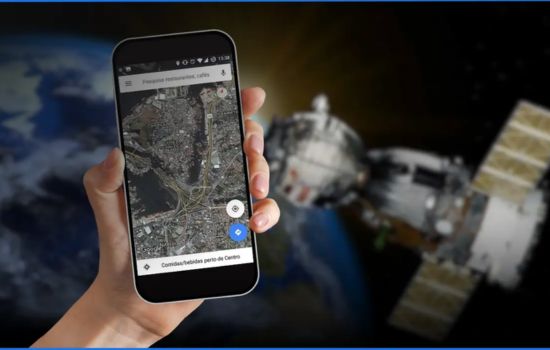 Aplicativo para ver imagens de satélite