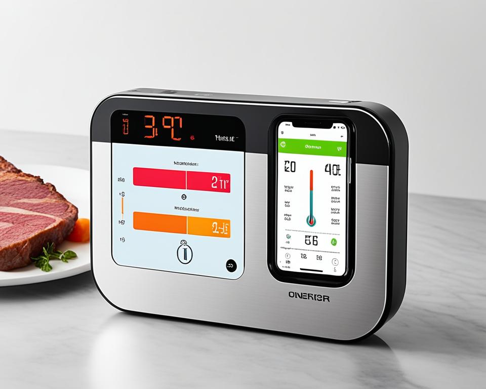 simulador "MEATER® Smart Meat Thermometer"