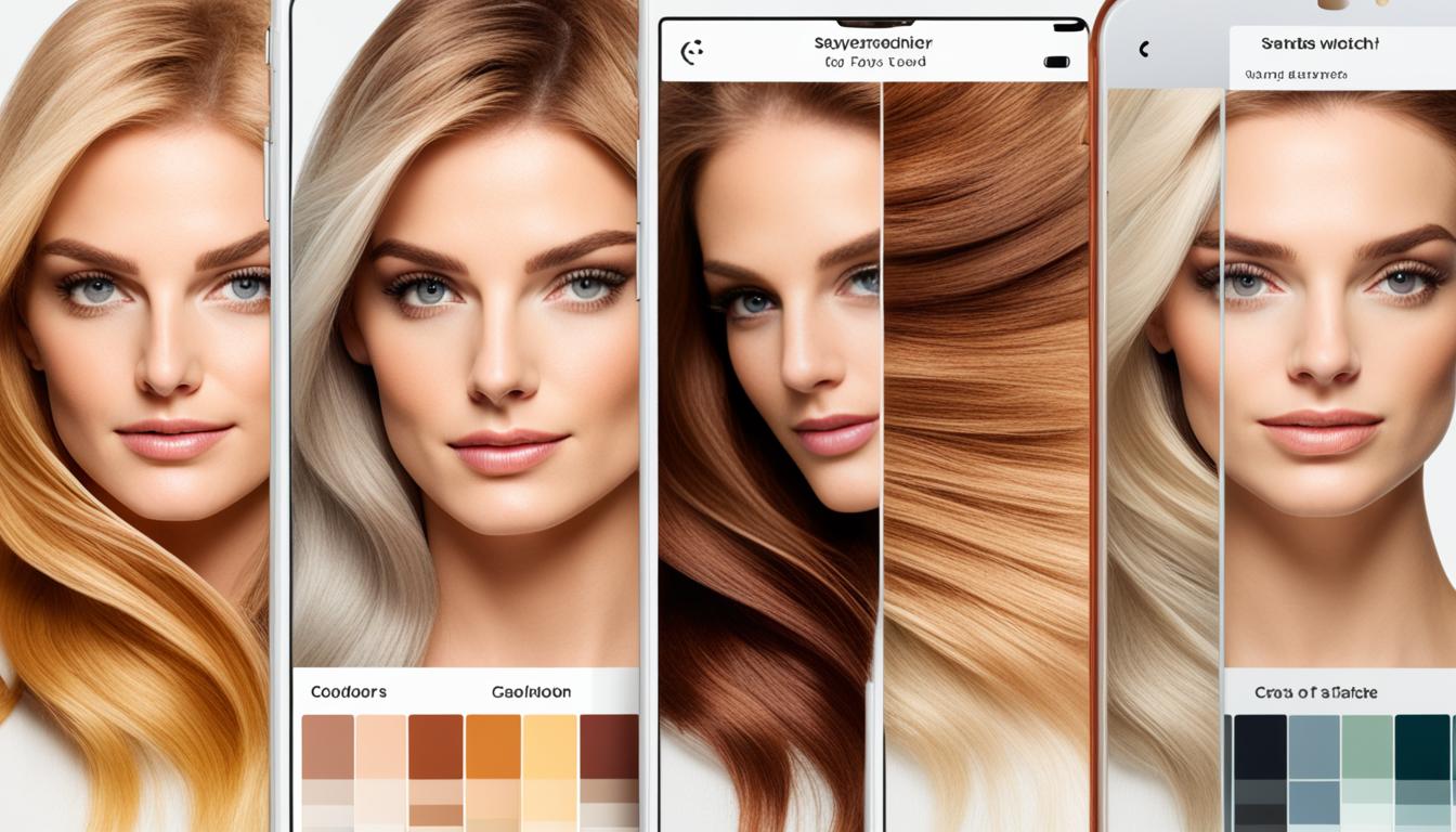 apps de teste de cabelo