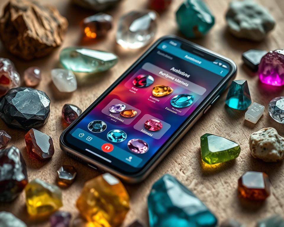 Aplicativos Identificação de Pedras