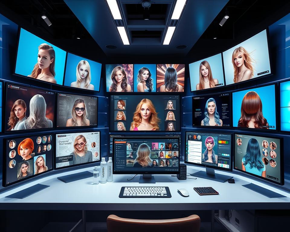 Aplicativos de Cabelo