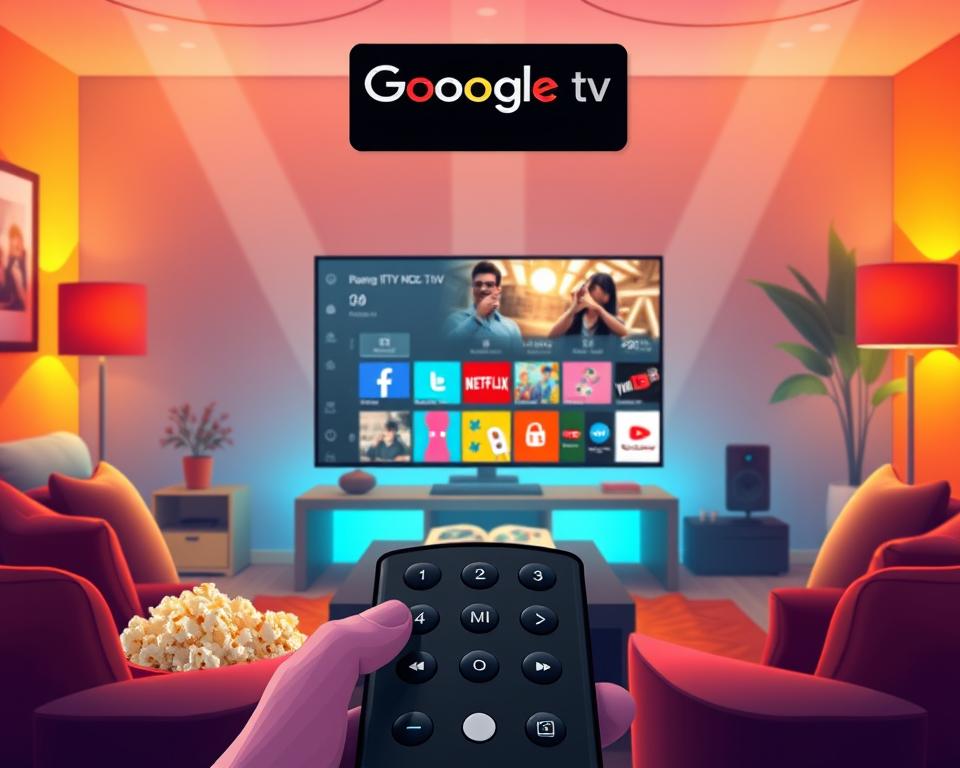 recursos do google tv