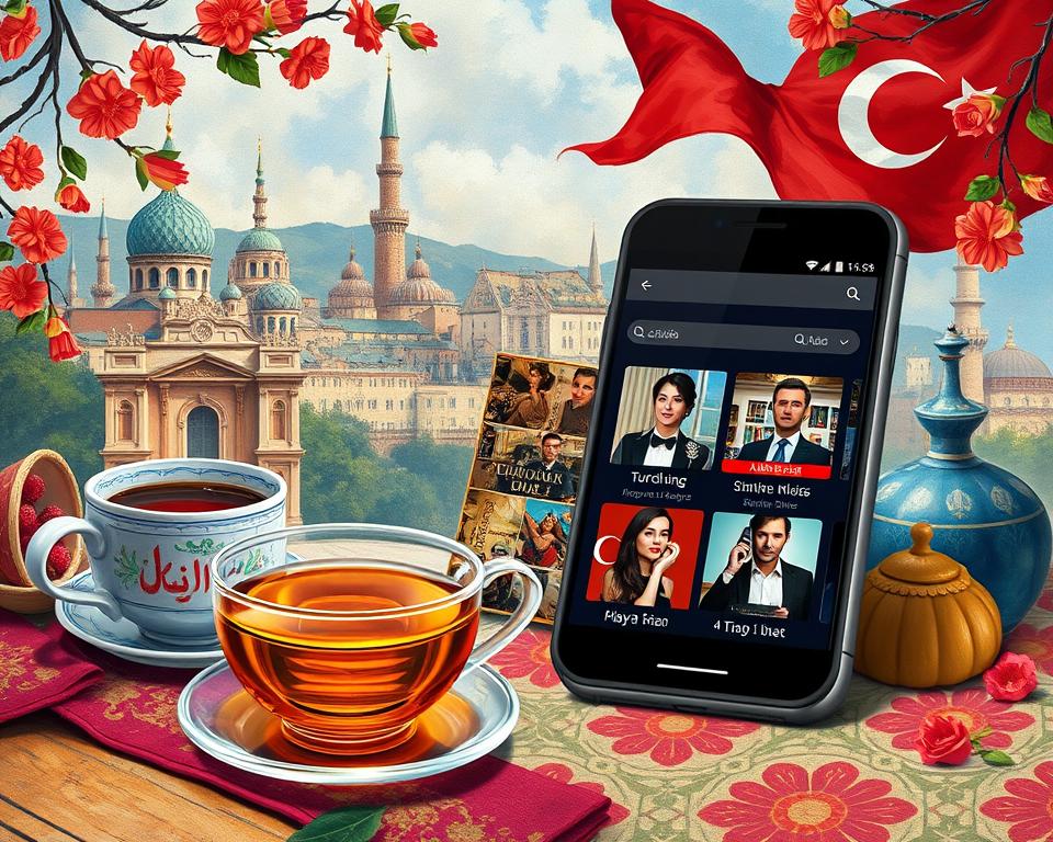 Aplicativos de novelas turcas