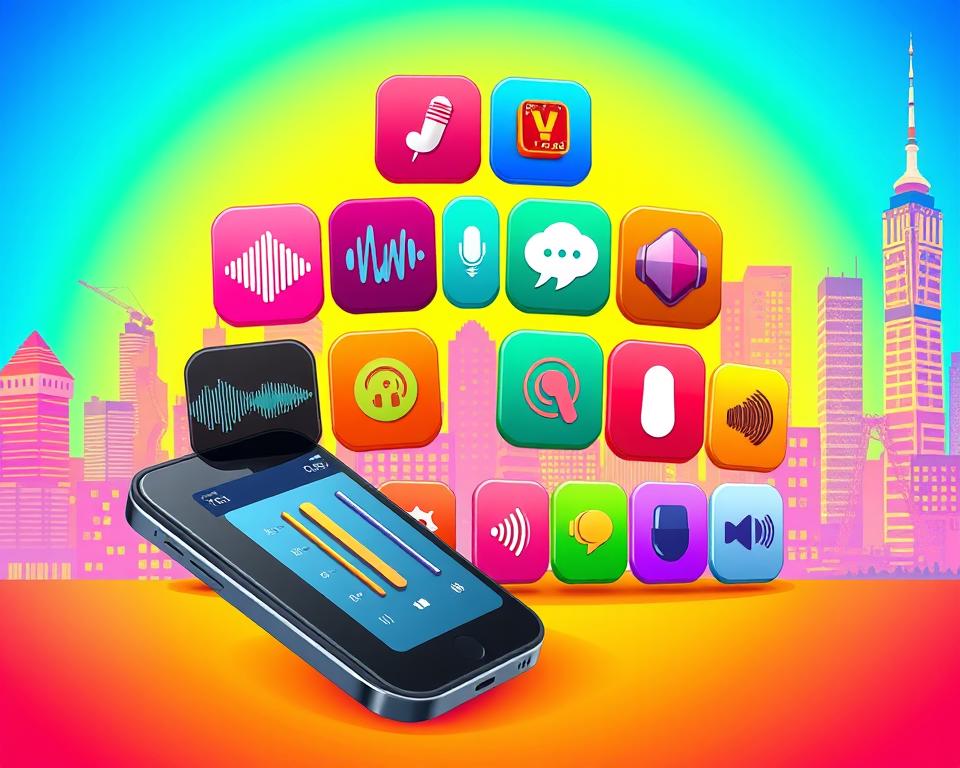 Aplicativos de mudança de voz