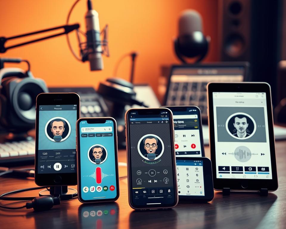 Aplicativos de mudança de voz