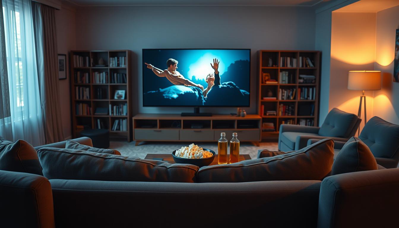 Sessão de Cinema em Casa