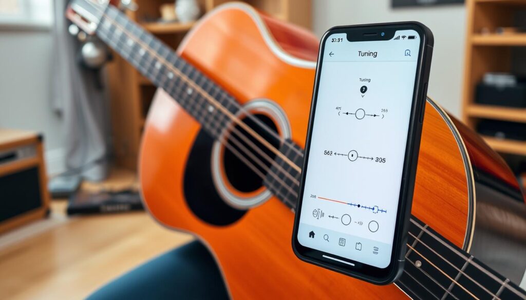 afinar violão tendência