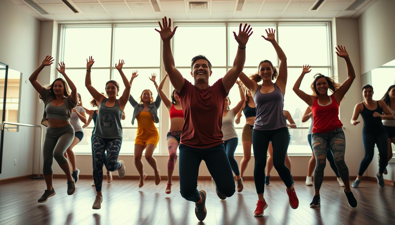 Treino divertido com Zumba grátis: Pule e dance!