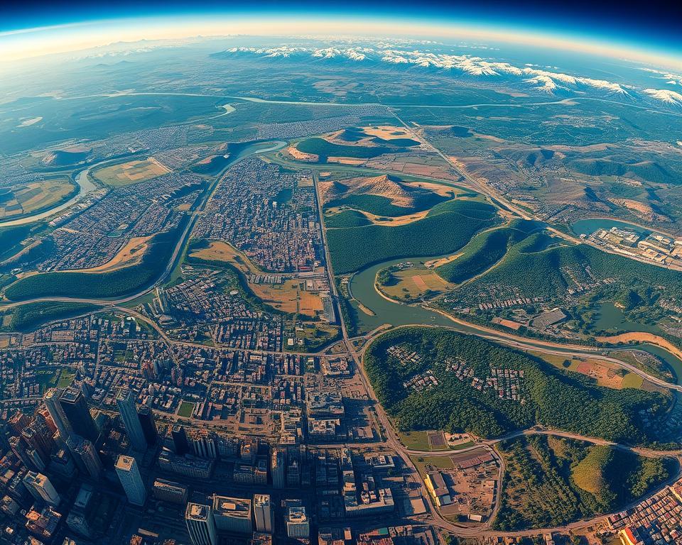 imagens de satélite