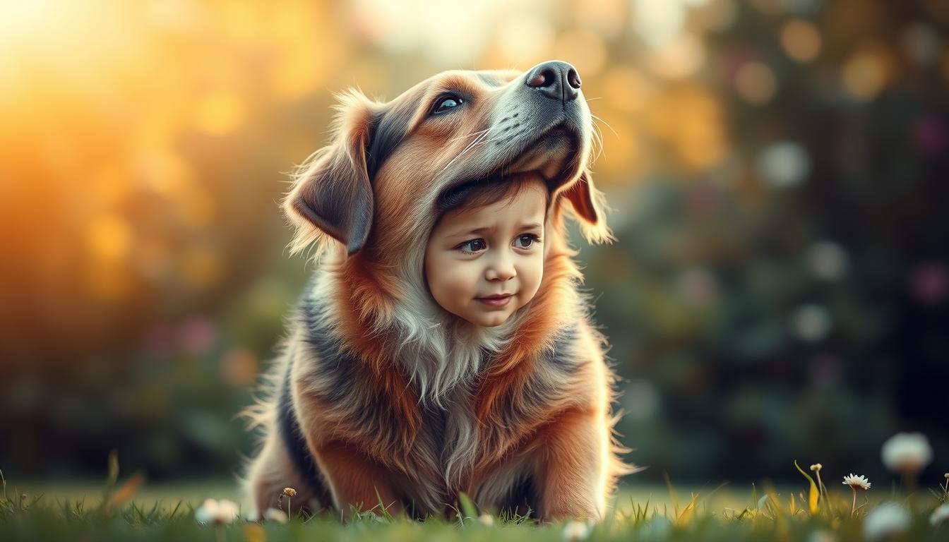 Veja a mágica acontecer ao transformar seu cachorro em criança