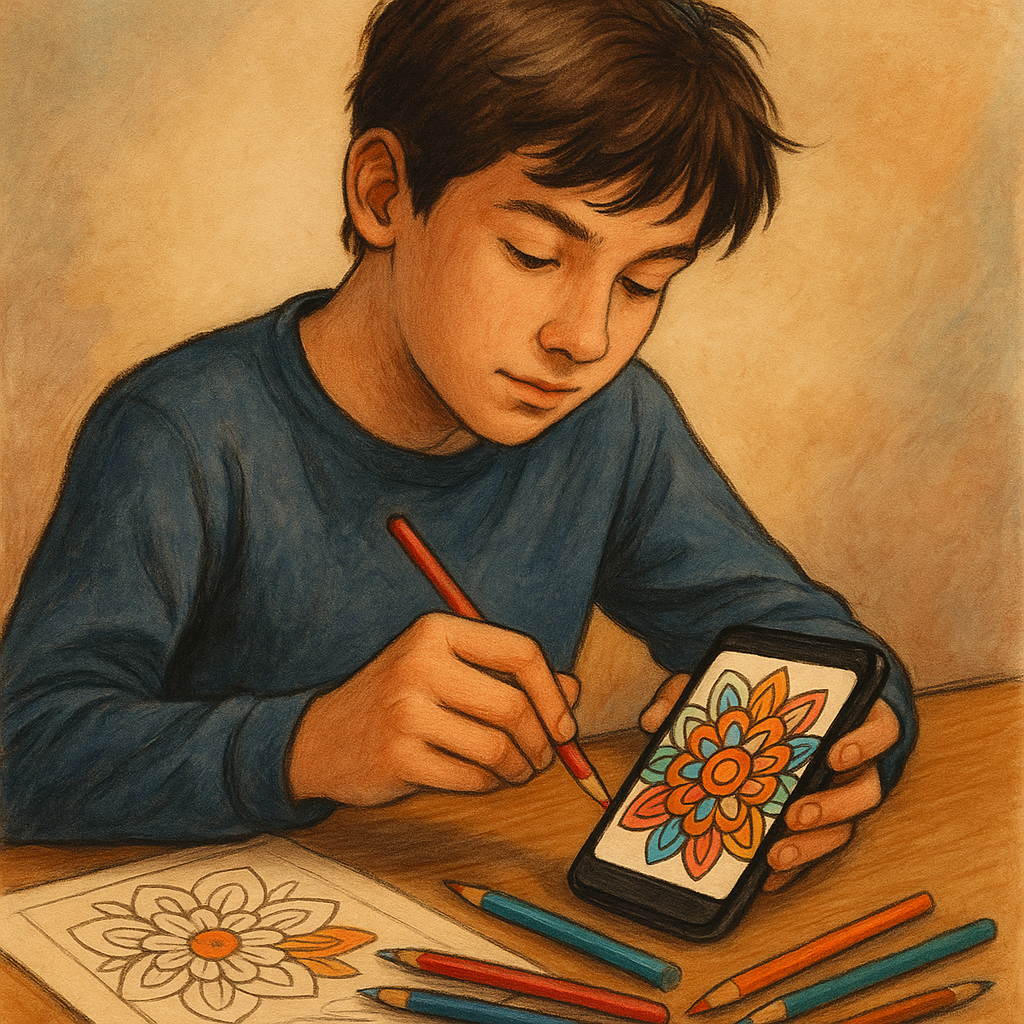 Descubra os melhores apps para colorir desenhos online