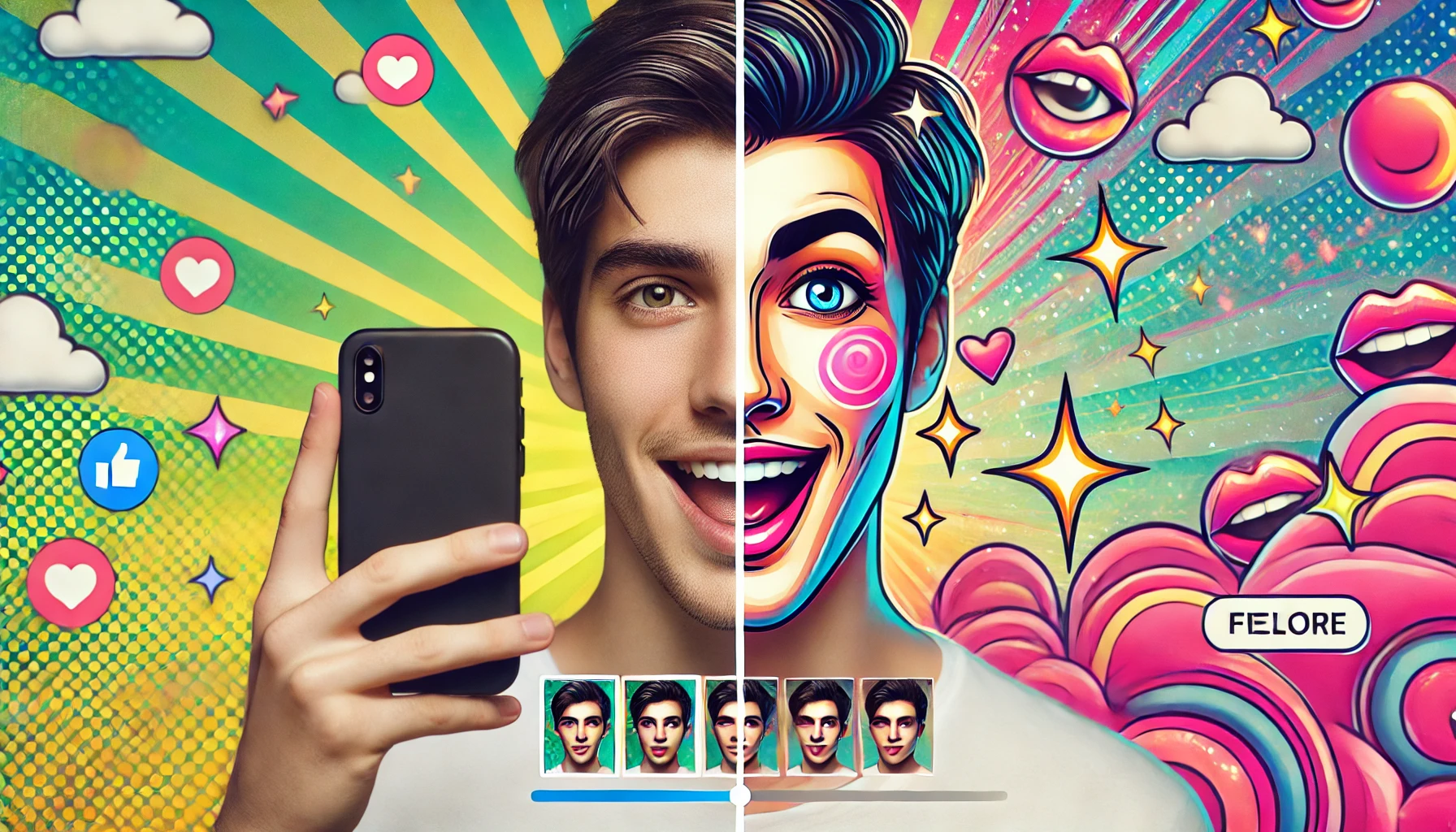 Aplicativos de mudar o rosto com troca de idade e estilo