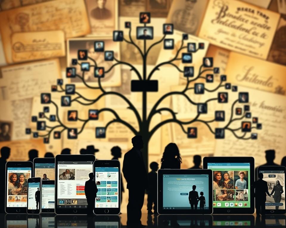 Explore sua árvore genealógica com aplicativos de antepassados