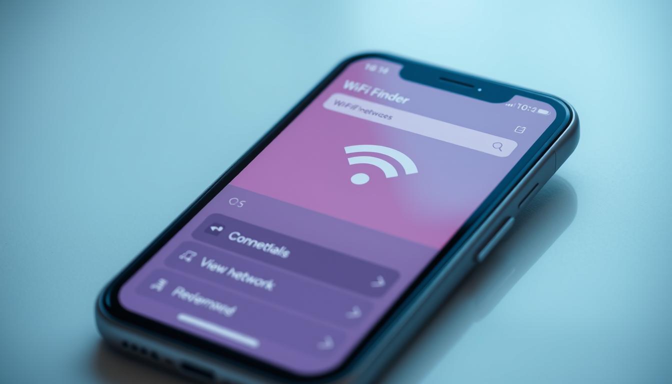 Aplicativo WiFi Finder