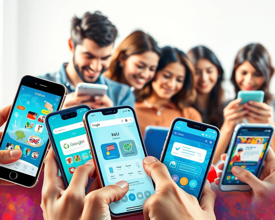 Aplicativos de Inglês