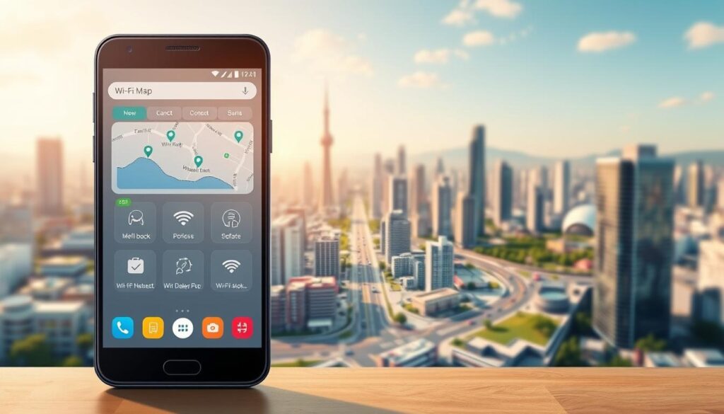 aplicativo Wi-Fi Map aplicativo Wi-Fi Map