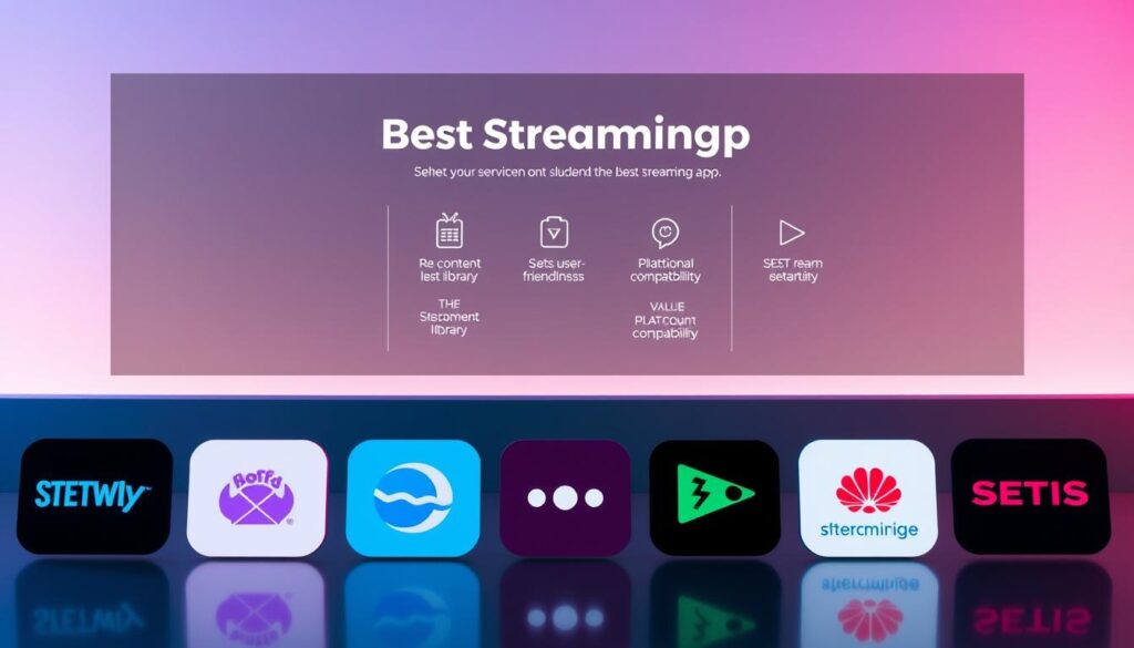 Critérios para escolher aplicativo de streaming