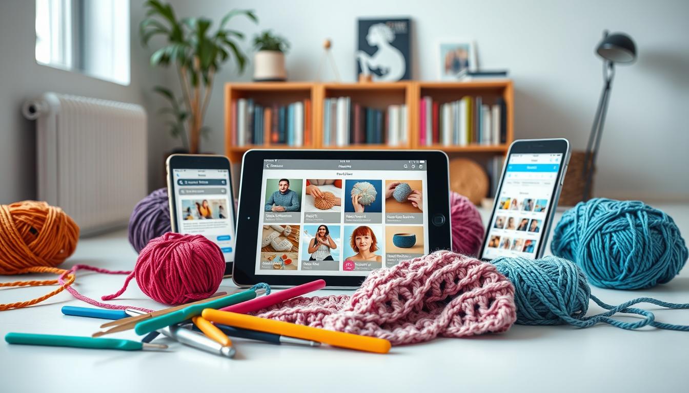 aplicativos para aprender crochê
