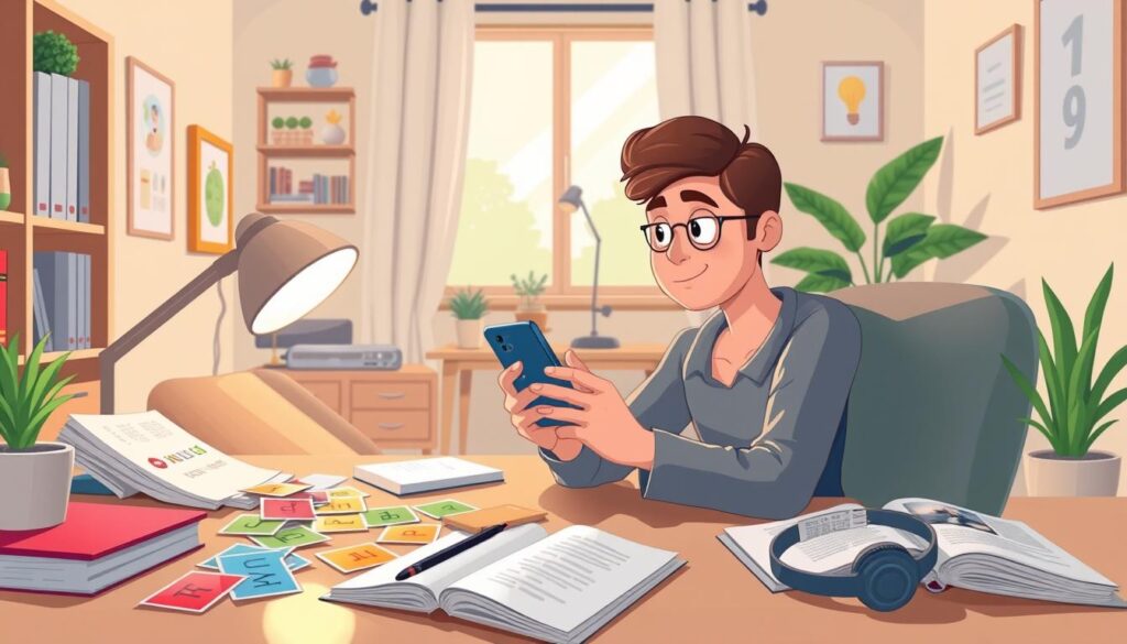 aprender inglês no celular