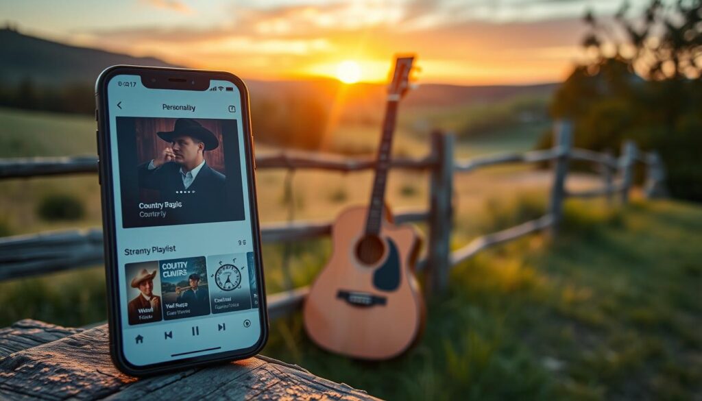 aplicativos de música country grátis
