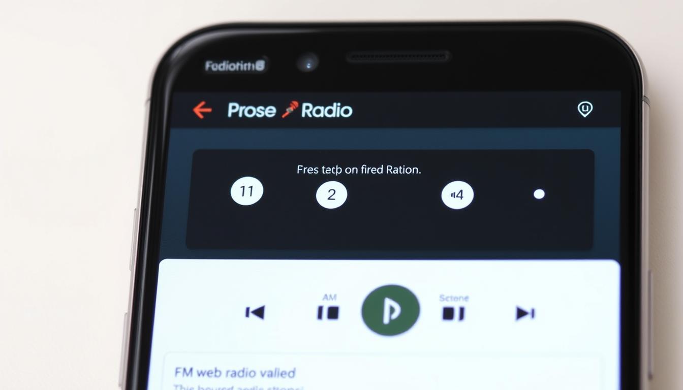 definição de aplicativo de rádio