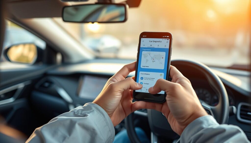 diagnosticar seu carro com aplicativos