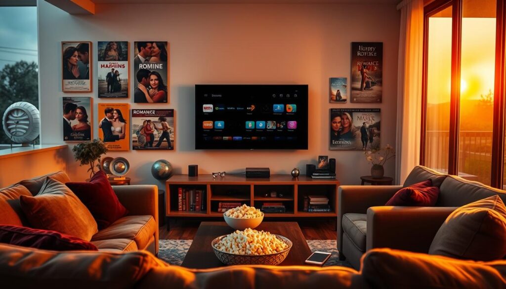 principais filmes de romance desses aplicativos