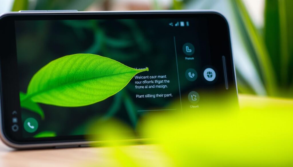 tecnologia de identificação de plantas