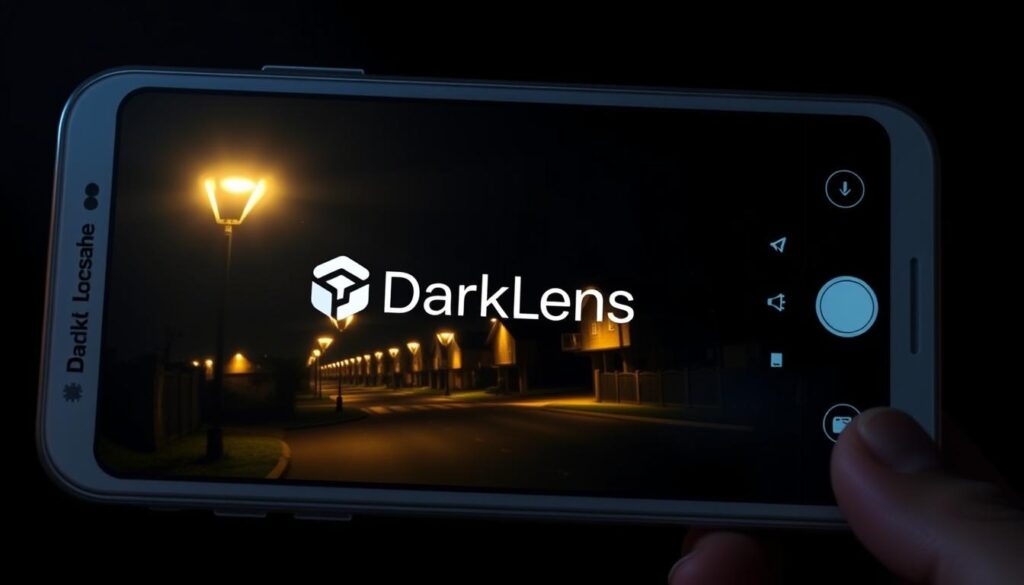 aplicativo DarkLens visão noturna