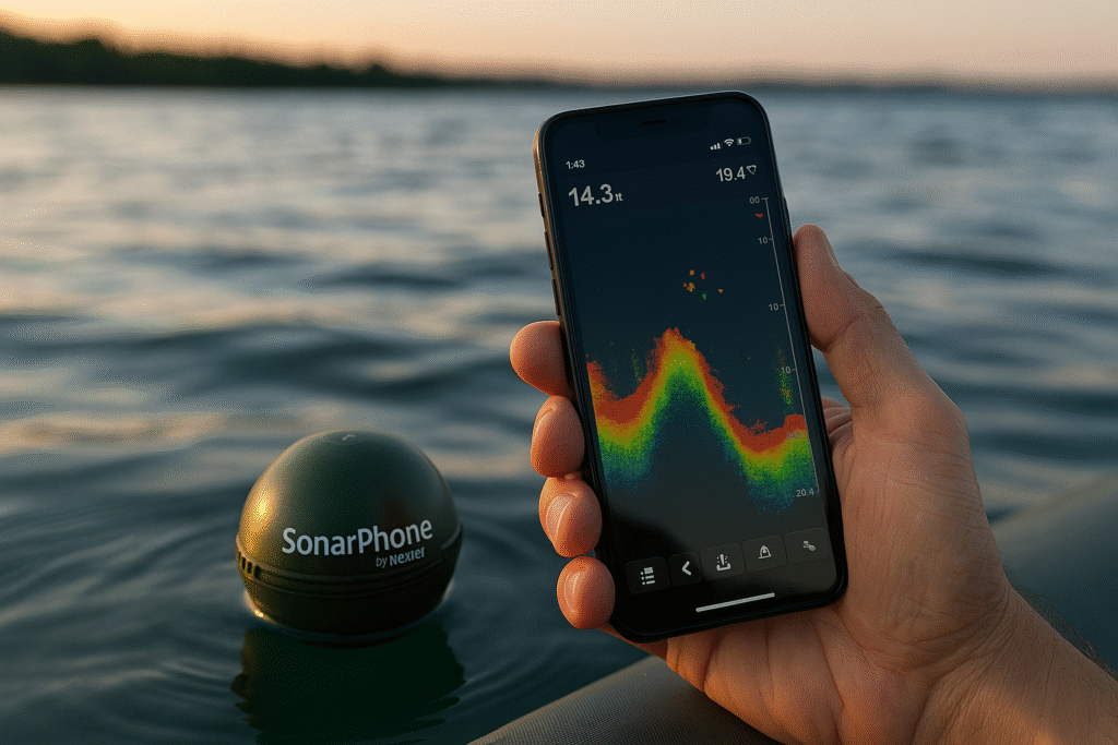 sonar de pesca