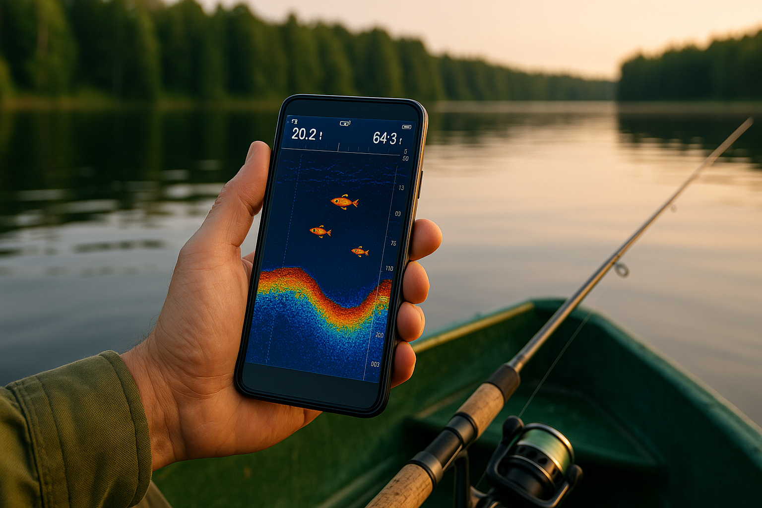 Transforme seu celular em um sonar e descubra um novo nível na pescaria