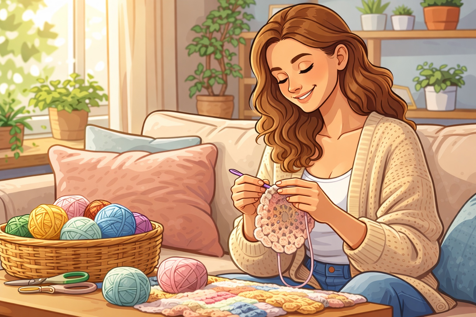 Aplicativos gratuitos que ensinam como fazer crochê passo a passo