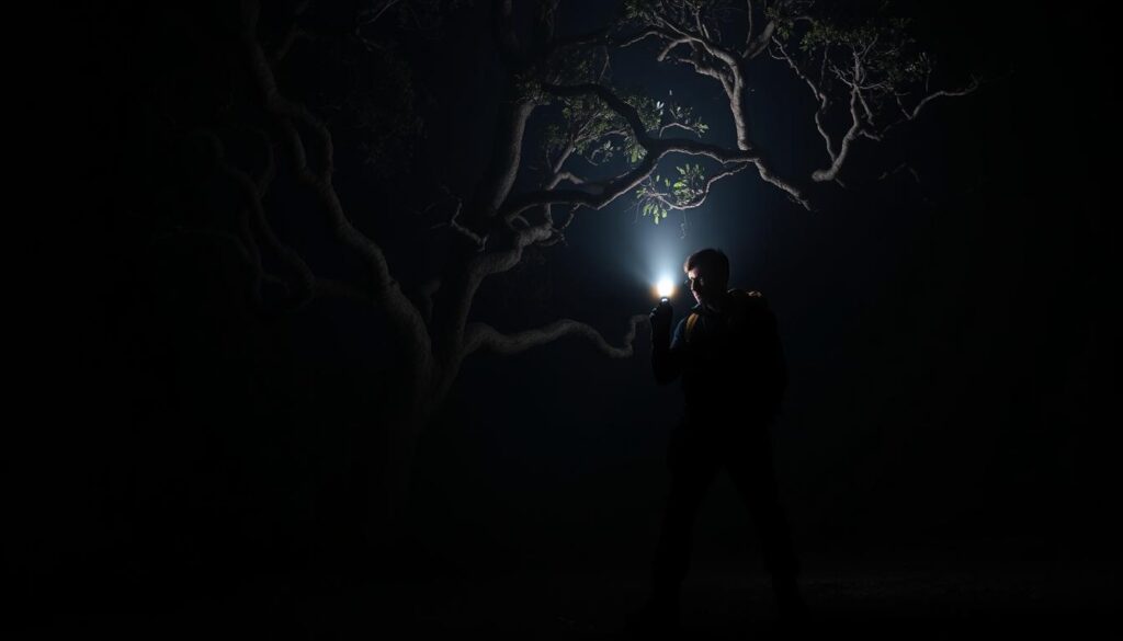 escuridão inexplorada