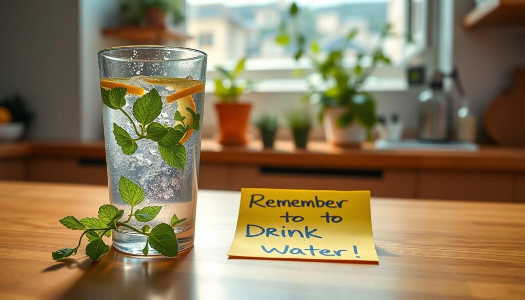 Um Jeito Prático de Lembrar de Beber Água!