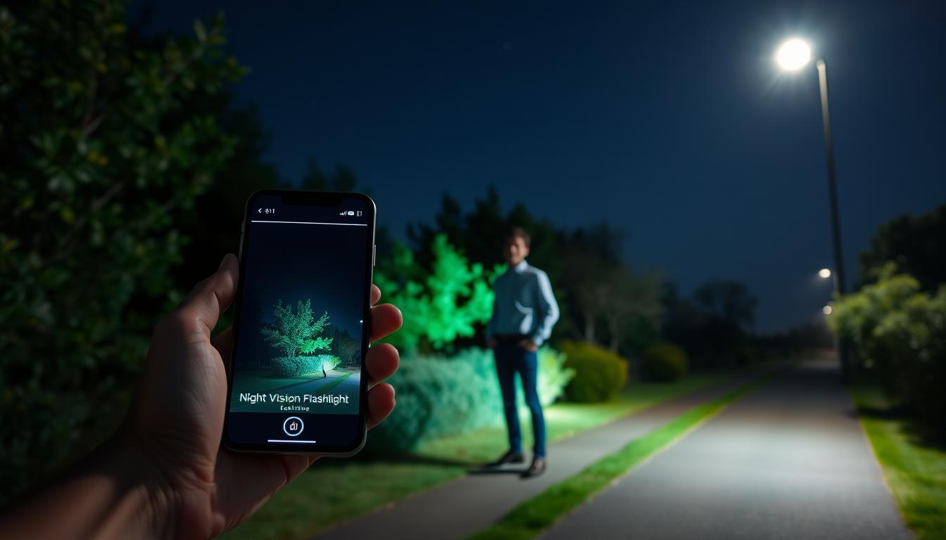 visão noturna saudável