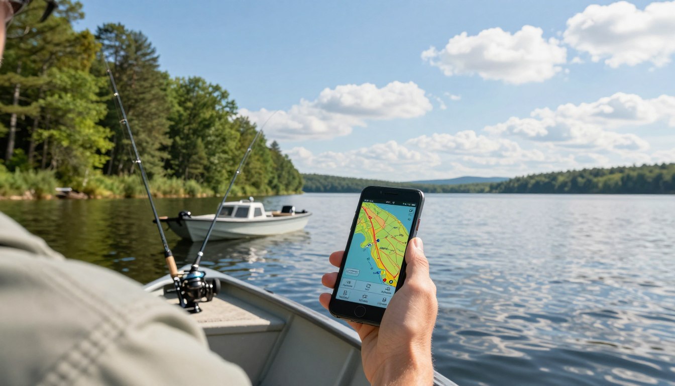 Aplicativos GPS de pesca