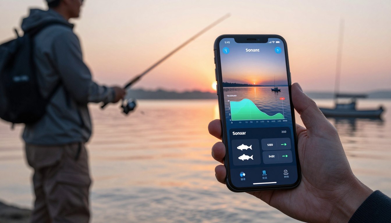 Aplicativos de Sonar de Pesca