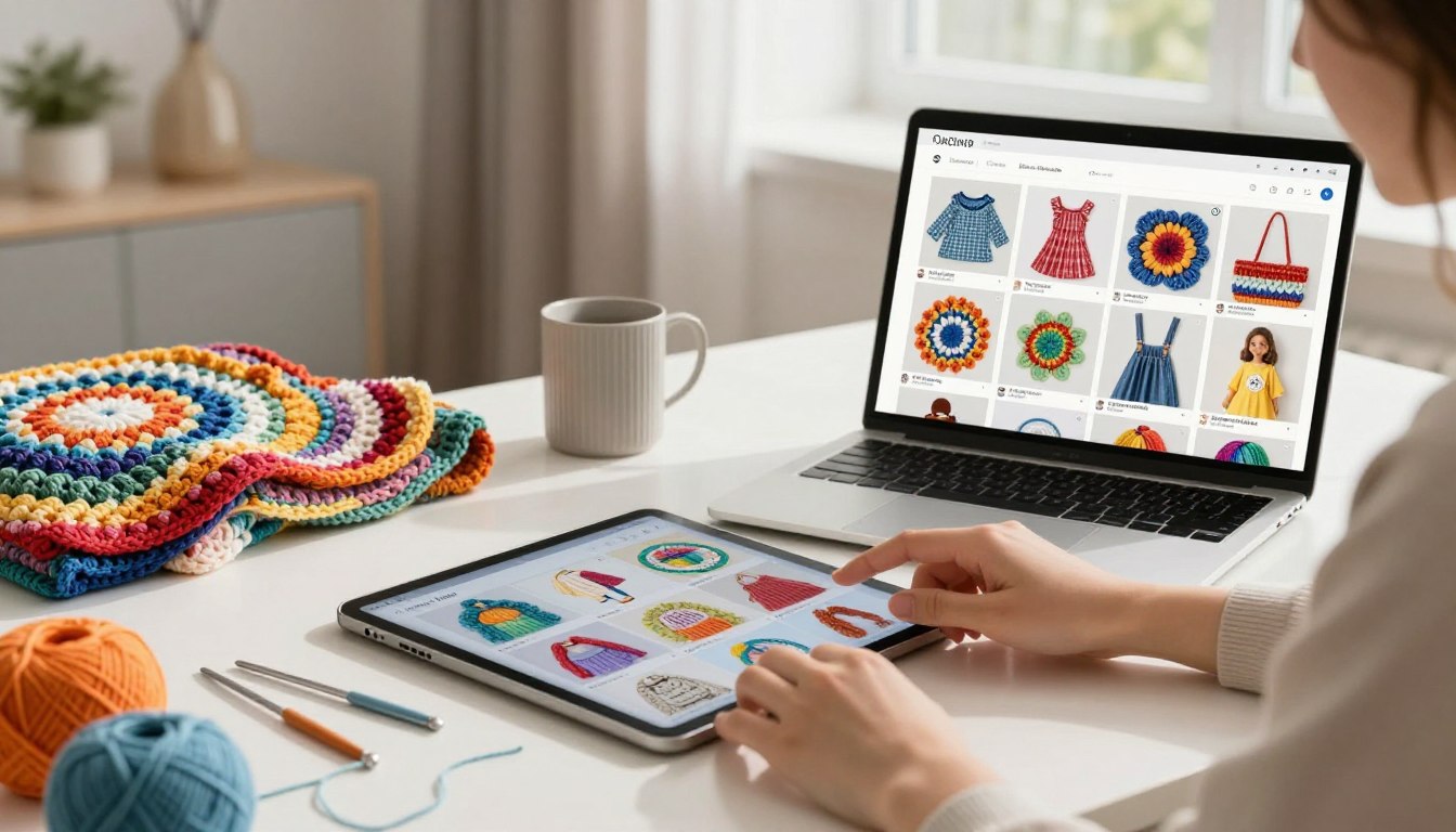 Aplicativos de aprender crochê