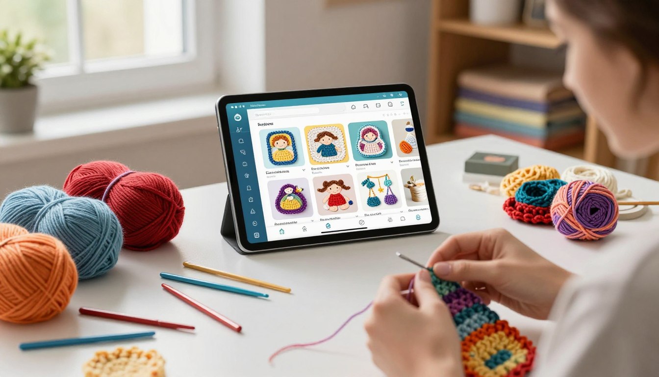 Aplicativos para Aprender Crochê