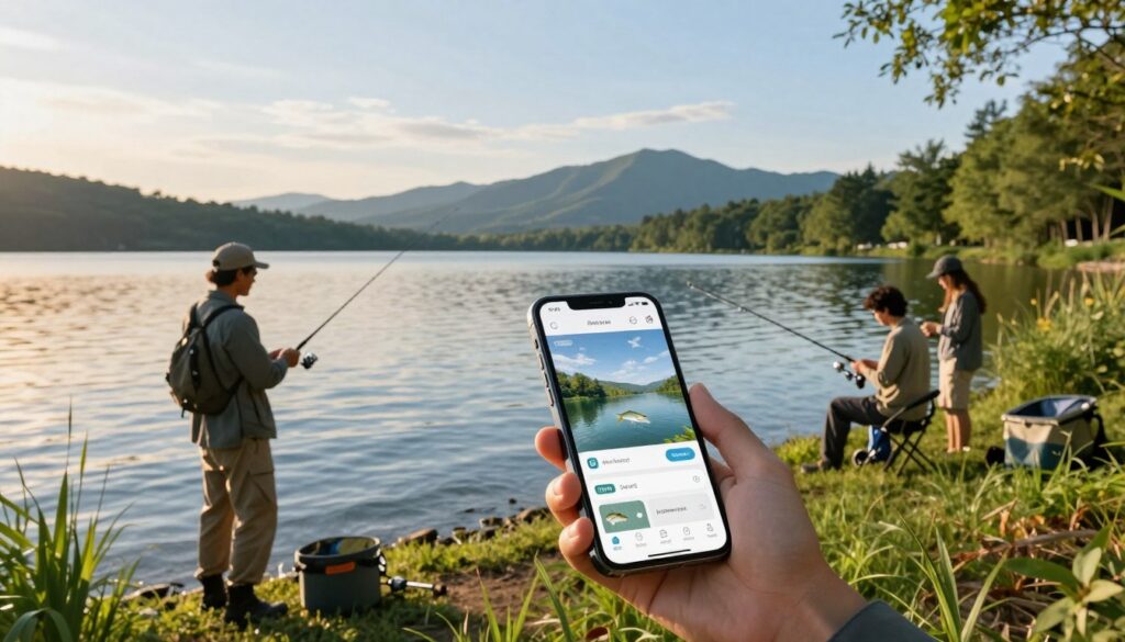 Aplicativos para locais de pesca Aplicativos para locais de pesca