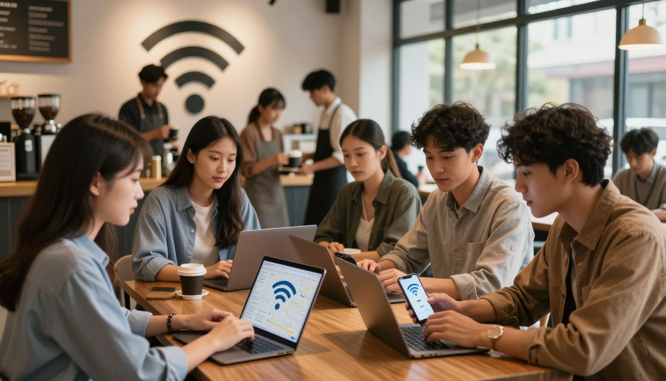 Encontrar Wi-Fi Livre e Seguro