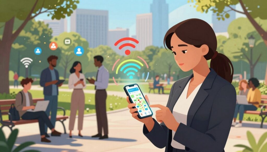 Mapeamento de Redes Wi-Fi