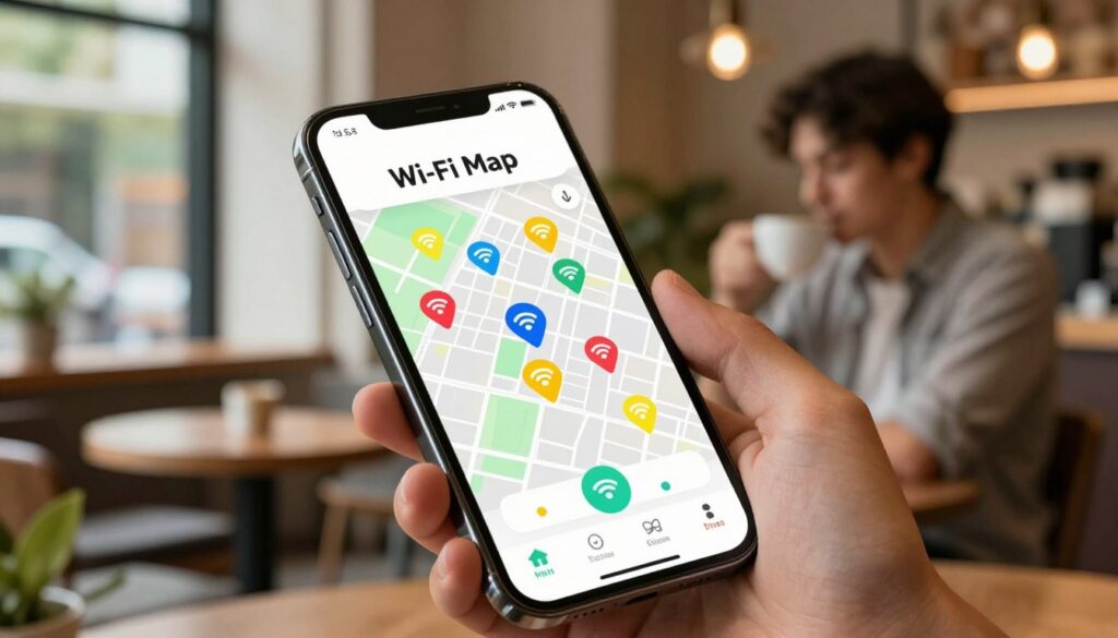 aplicativo Wi-Fi Map