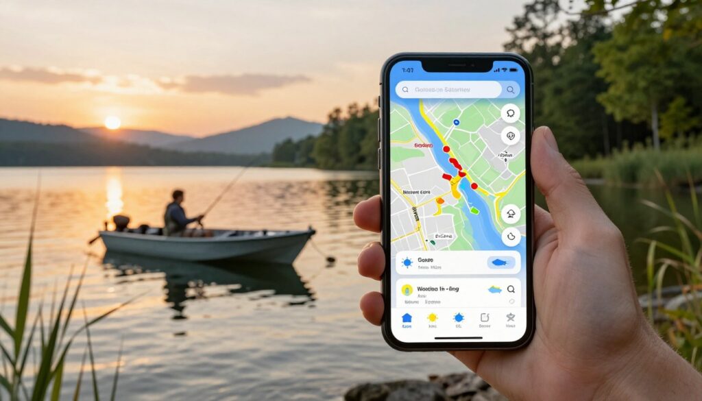 aplicativo de pesca com GPS aplicativo de pesca com GPS