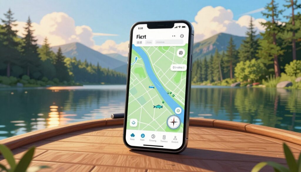 aplicativo navegação pesca