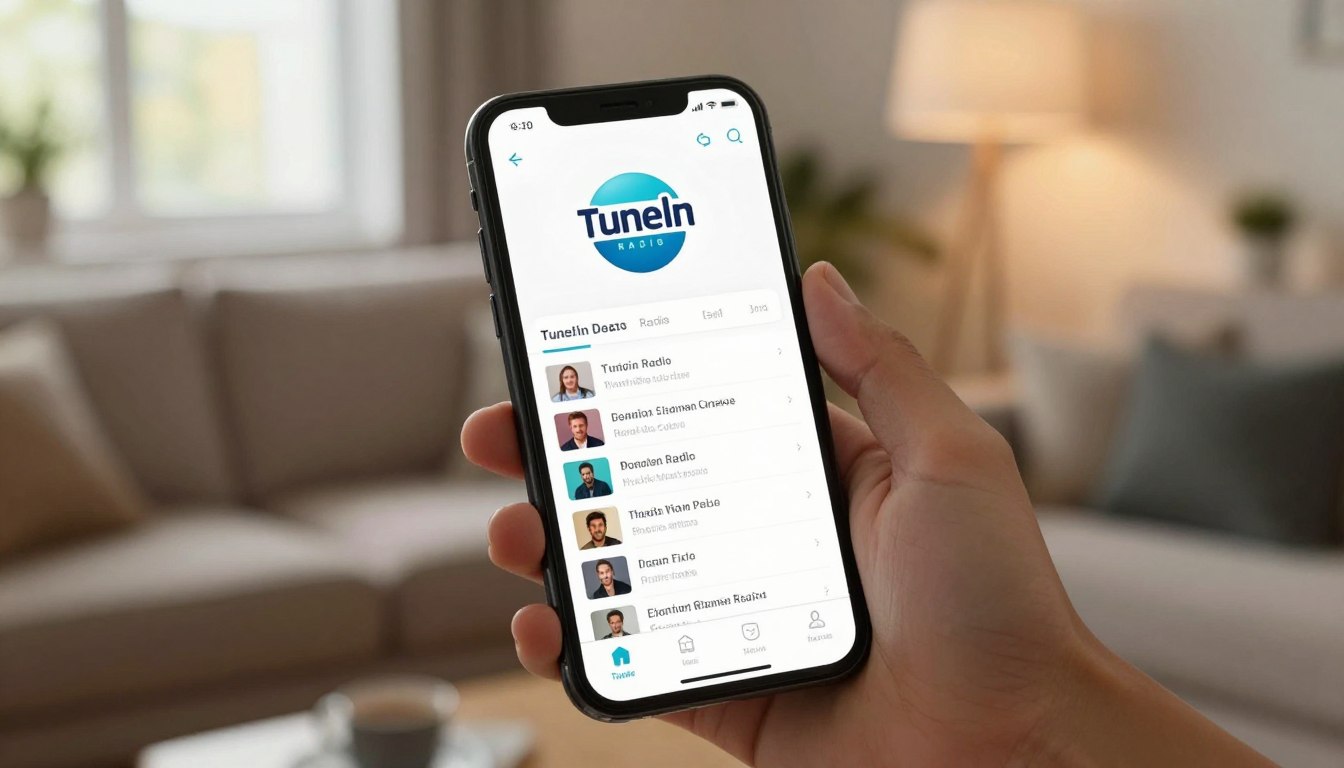 aplicativo tunein radio