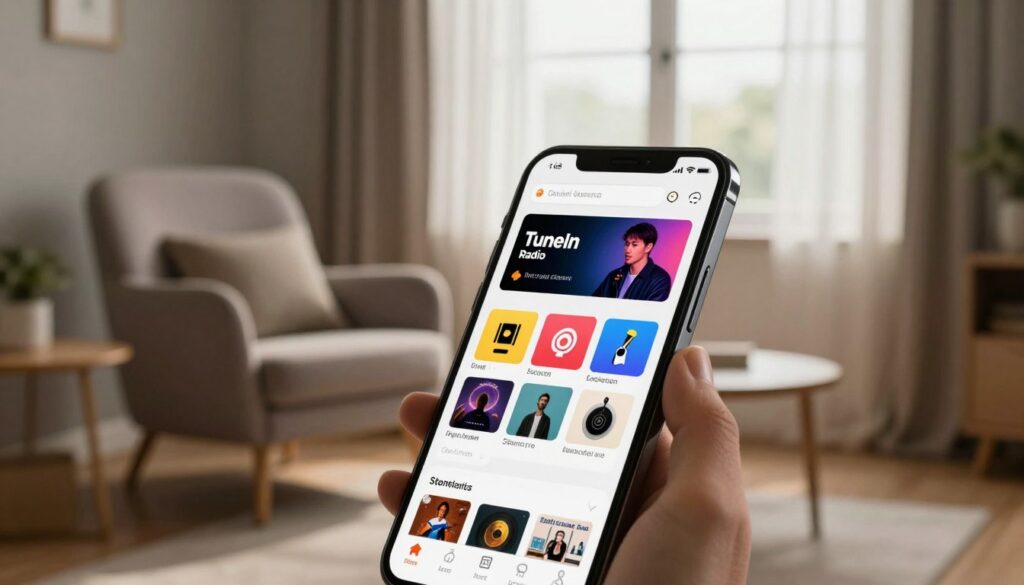 aplicativo tunein radio