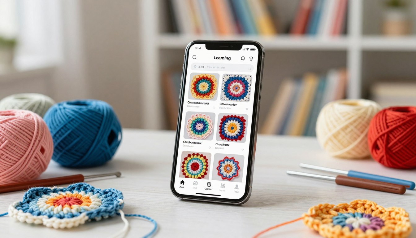 aplicativos de aprender crochê