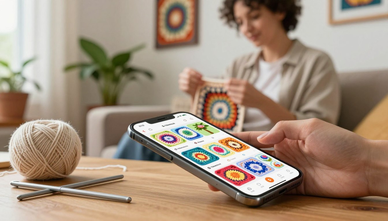 Aprender a fazer crochê: apps gratuitos para iniciantes